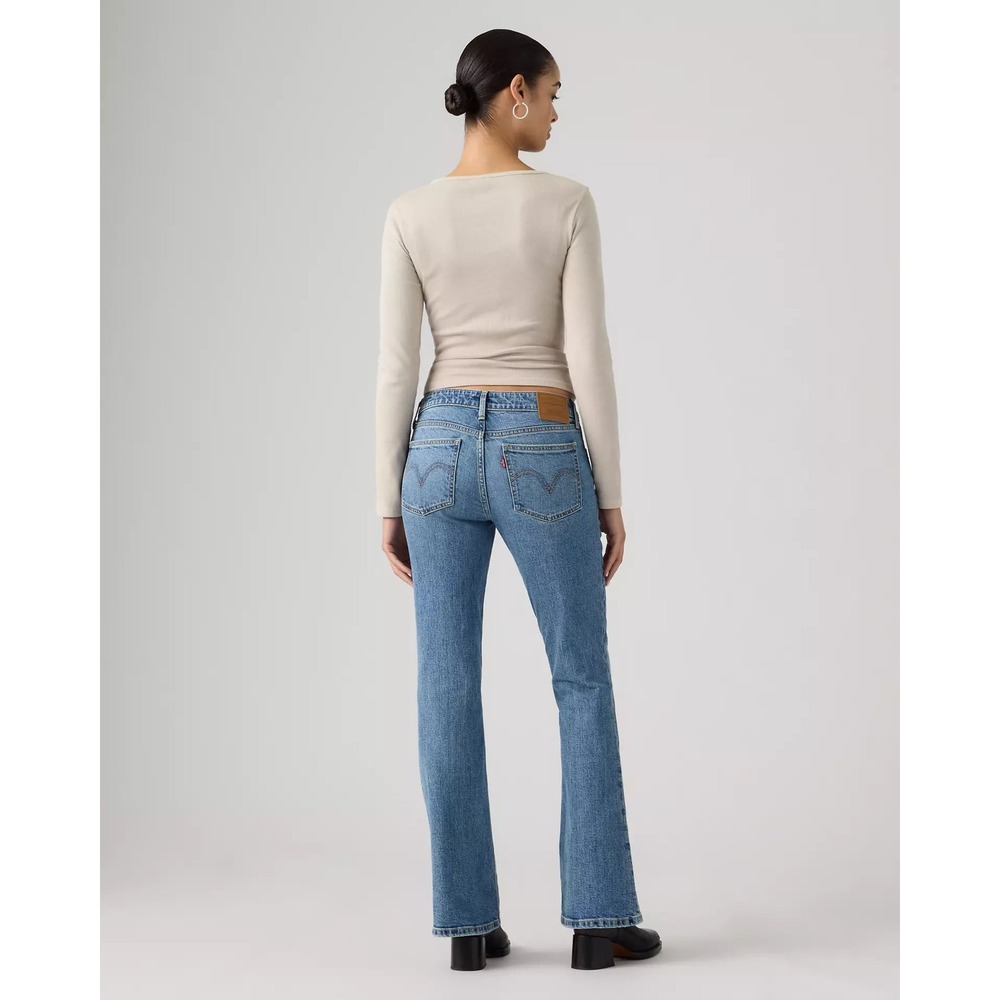 Levis Slimming Bootcut Jeans Womens 33x32 Medium Wash Stretch Denim 311